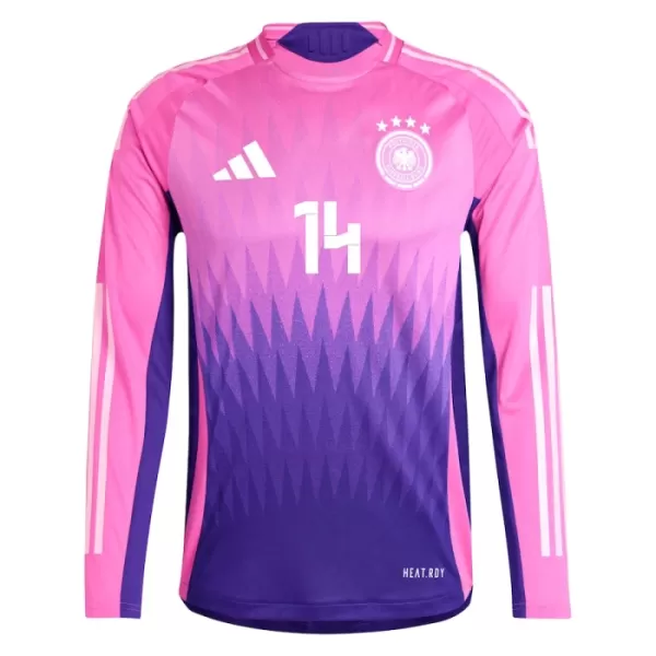 Camisola Manga Comprida Alemanha Musiala 14 Homem Equipamento 2ª Euro 2024