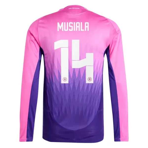 Camisola Manga Comprida Alemanha Musiala 14 Homem Equipamento 2ª Euro 2024