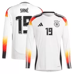 Camisola Manga Comprida Alemanha Sané 19 Homem Equipamento 1ª Euro 2024 Camisola Manga Comprida Alemanha Sané 19 Homem Equipamento 1ª Euro 2024