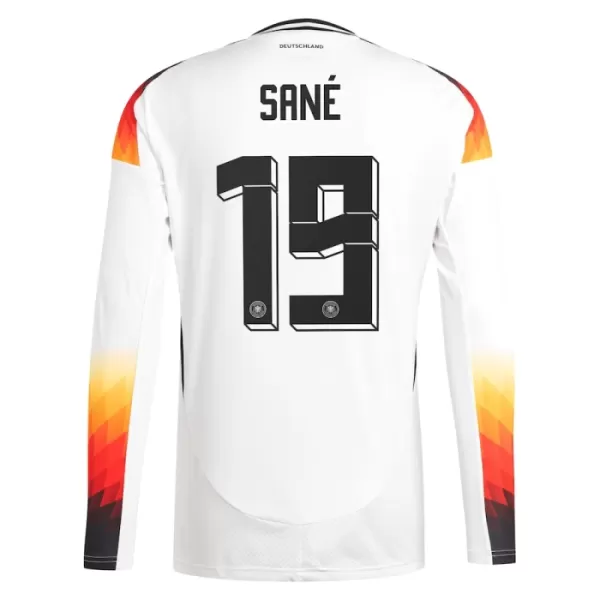 Camisola Manga Comprida Alemanha Sané 19 Homem Equipamento 1ª Euro 2024