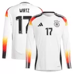 Camisola Manga Comprida Alemanha Wirtz 17 Homem Equipamento 1ª Euro 2024