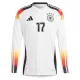 Camisola Manga Comprida Alemanha Wirtz 17 Homem Equipamento 1ª Euro 2024