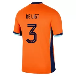 Camisola Holanda De Ligt 3 Criança Equipamento 1ª Euro 2024