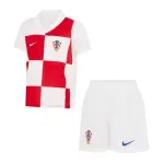Camisola Croácia Criança Equipamento 1ª Euro 2024