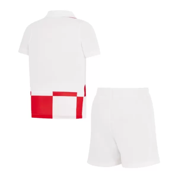Camisola Croácia Criança Equipamento 1ª Euro 2024