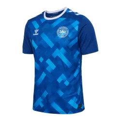 Camisola Guarda-Redes Dinamarca Homem Euro 2024 Azul Camisola Guarda-Redes Dinamarca Homem Euro 2024 Azul