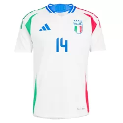 Camisola Itália Chiesa 14 Homem Equipamento 2ª Euro 2024