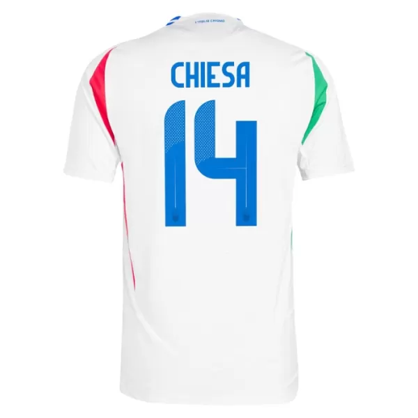 Camisola Itália Chiesa 14 Homem Equipamento 2ª Euro 2024