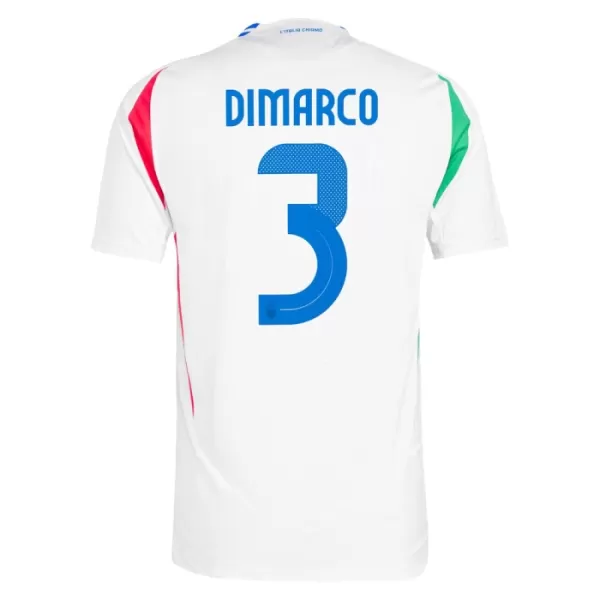 Camisola Itália DiMarco 3 Homem Equipamento 2ª Euro 2024