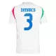 Camisola Itália DiMarco 3 Homem Equipamento 2ª Euro 2024
