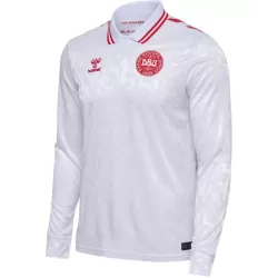 Camisola Manga Comprida Dinamarca Homem Equipamento 2ª Euro 2024 Camisola Manga Comprida Dinamarca Homem Equipamento 2ª Euro 2024