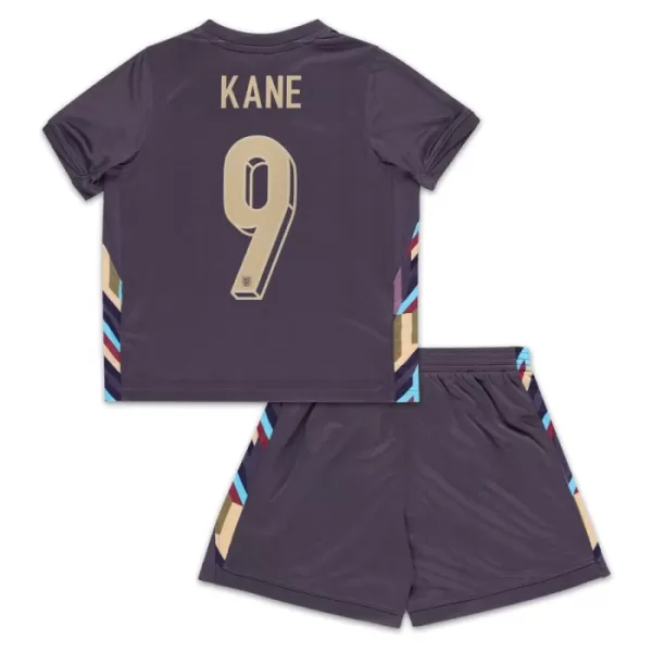 Camisola Inglaterra Kane 9 Criança Equipamento 2ª Euro 2024