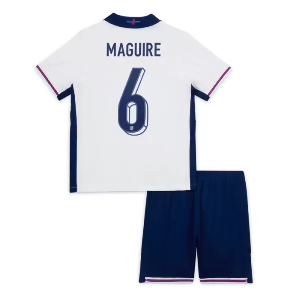 Camisola Inglaterra Maguire 6 Criança Equipamento 1ª Euro 2024