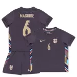 Camisola Inglaterra Maguire 6 Criança Equipamento 2ª Euro 2024