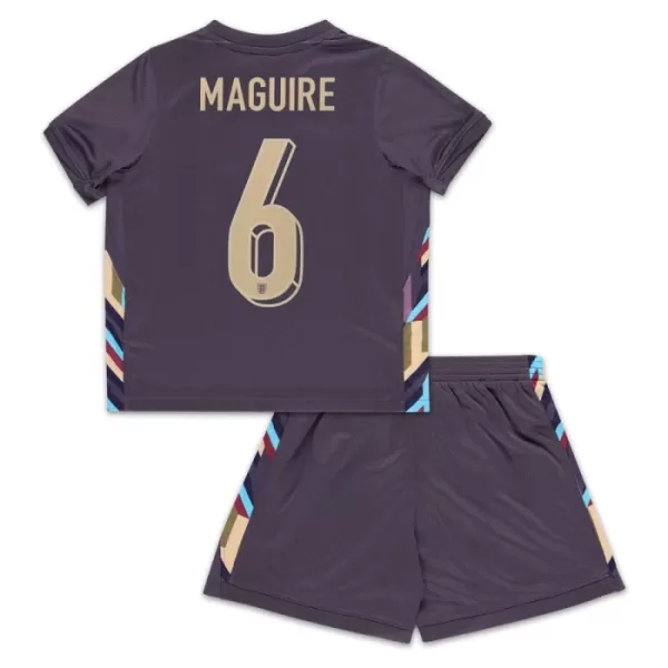 Camisola Inglaterra Maguire 6 Criança Equipamento 2ª Euro 2024