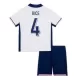 Camisola Inglaterra Rice 4 Criança Equipamento 1ª Euro 2024