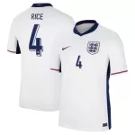 Camisola Inglaterra Rice 4 Homem Equipamento 1ª Euro 2024