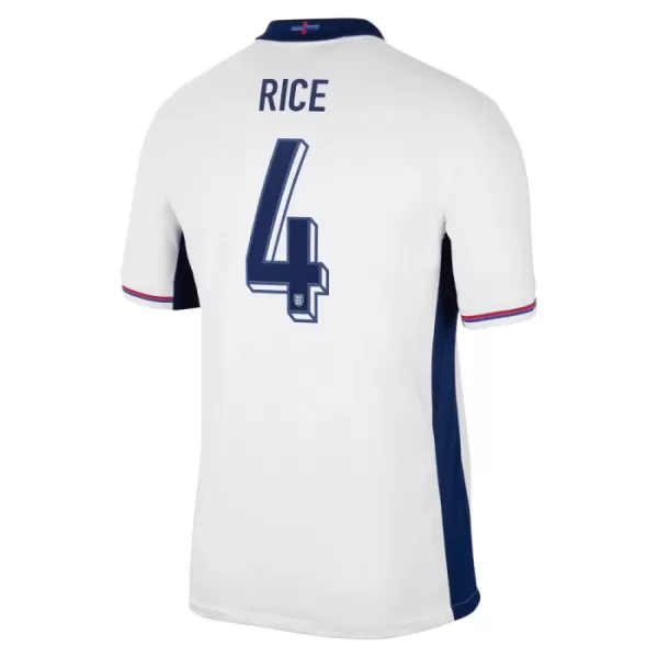 Camisola Inglaterra Rice 4 Homem Equipamento 1ª Euro 2024