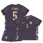 Camisola Inglaterra Stones 5 Criança Equipamento 2ª Euro 2024