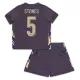 Camisola Inglaterra Stones 5 Criança Equipamento 2ª Euro 2024