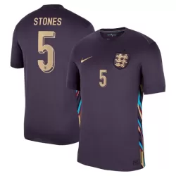 Camisola Inglaterra Stones 5 Homem Equipamento 2ª Euro 2024 Camisola Inglaterra Stones 5 Homem Equipamento 2ª Euro 2024