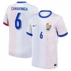 Camisola França Camavinga 6 Homem Equipamento 2ª Euro 2024 Camisola França Camavinga 6 Homem Equipamento 2ª Euro 2024