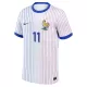 Camisola França Dembele 11 Homem Equipamento 2ª Euro 2024