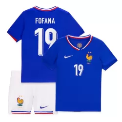 Camisola França Fofana 19 Criança Equipamento 1ª Euro 2024 Camisola França Fofana 19 Criança Equipamento 1ª Euro 2024
