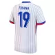 Camisola França Fofana 19 Homem Equipamento 2ª Euro 2024