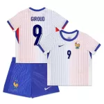 Camisola França Giroud 9 Criança Equipamento 2ª Euro 2024
