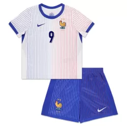 Camisola França Giroud 9 Criança Equipamento 2ª Euro 2024