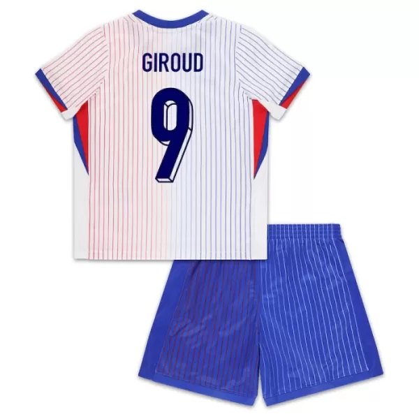 Camisola França Giroud 9 Criança Equipamento 2ª Euro 2024