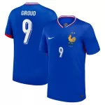 Camisola França Giroud 9 Homem Equipamento 1ª Euro 2024