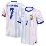 Camisola França Griezmann 7 Homem Equipamento 2ª Euro 2024