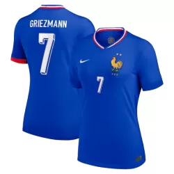 Camisola França Griezmann 7 Mulher Equipamento 1ª Euro 2024 Camisola França Griezmann 7 Mulher Equipamento 1ª Euro 2024