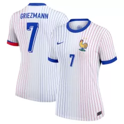 Camisola França Griezmann 7 Mulher Equipamento 2ª Euro 2024 Camisola França Griezmann 7 Mulher Equipamento 2ª Euro 2024