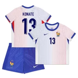 Camisola França Konate 13 Criança Equipamento 2ª Euro 2024 Camisola França Konate 13 Criança Equipamento 2ª Euro 2024