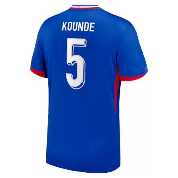 Camisola França Kounde 5 Homem Equipamento 1ª Euro 2024