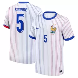 Camisola França Kounde 5 Homem Equipamento 2ª Euro 2024 Camisola França Kounde 5 Homem Equipamento 2ª Euro 2024