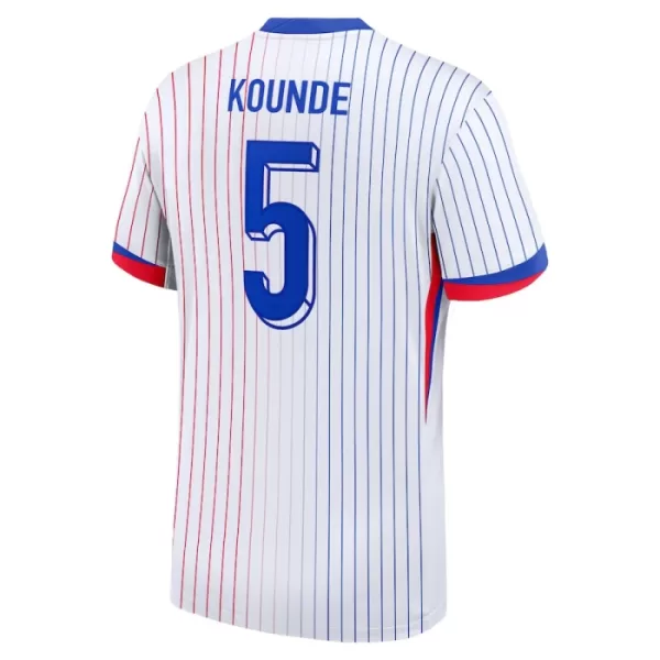 Camisola França Kounde 5 Homem Equipamento 2ª Euro 2024