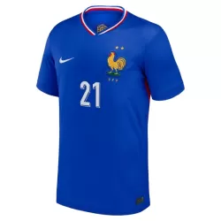 Camisola França L. Hernandez 21 Homem Equipamento 1ª Euro 2024