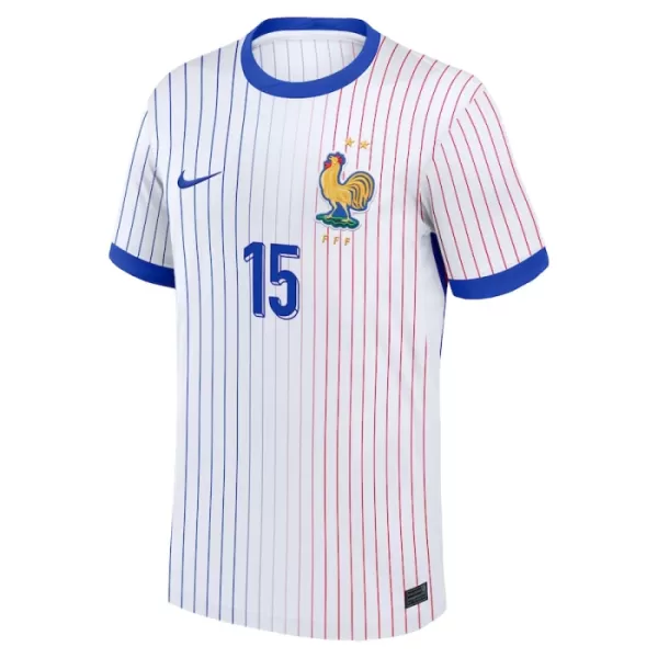 Camisola França M. Thuram 15 Homem Equipamento 2ª Euro 2024