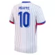 Camisola França Mbappé 10 Homem Equipamento 2ª Euro 2024