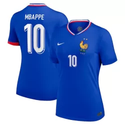 Camisola França Mbappé 10 Mulher Equipamento 1ª Euro 2024 Camisola França Mbappé 10 Mulher Equipamento 1ª Euro 2024