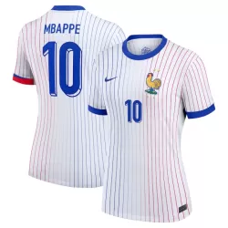 Camisola França Mbappé 10 Mulher Equipamento 2ª Euro 2024 Camisola França Mbappé 10 Mulher Equipamento 2ª Euro 2024