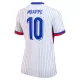Camisola França Mbappé 10 Mulher Equipamento 2ª Euro 2024