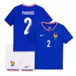 Camisola França Pavard 2 Criança Equipamento 1ª Euro 2024