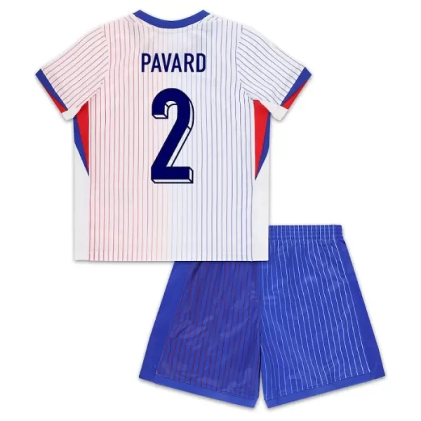 Camisola França Pavard 2 Criança Equipamento 2ª Euro 2024