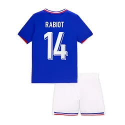 Camisola França Rabiot 14 Criança Equipamento 1ª Euro 2024