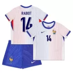 Camisola França Rabiot 14 Criança Equipamento 2ª Euro 2024